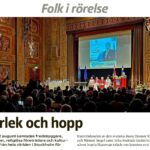 Olga Karach’s Speech at World Peace Award 2026 Published in Swedish Magazine Ställ om!